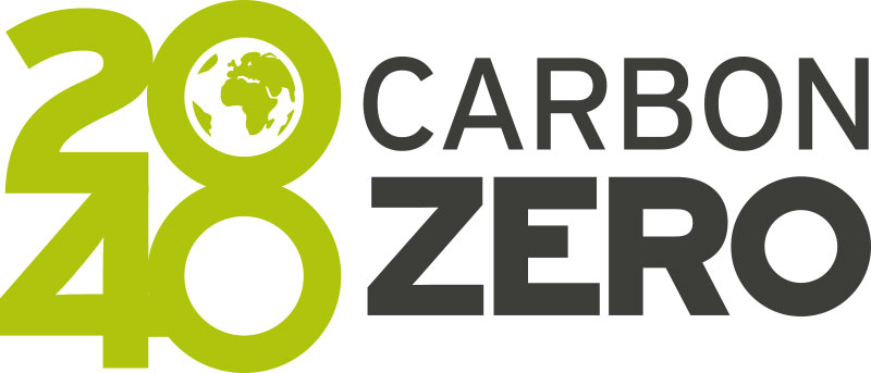 2040 carbon zero logo